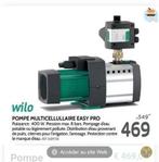 Pompe à eau wilo hi-multi (Neuve), Nieuw, Ophalen of Verzenden