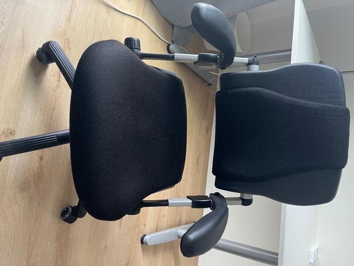 Ergonomische bureaustoel HAG, Huis en Inrichting, Bureaustoelen, Zo goed als nieuw, Bureaustoel, Zwart, Ergonomisch, Ophalen