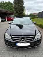 Mercedes classe C avantgarde, Auto's, Achterwielaandrijving, Zwart, Leder en Stof, Zwart