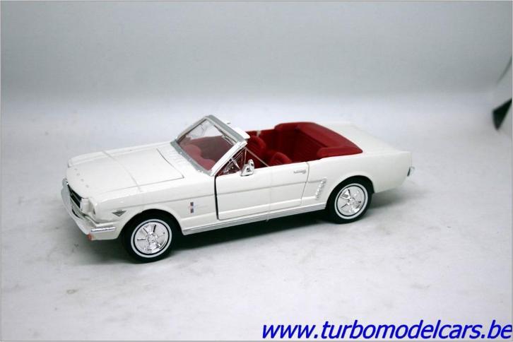 Ford Mustang 1964 convertible James Bond 1/24 Motormax, Hobby en Vrije tijd, Modelauto's | 1:24, Nieuw, Auto, Motormax, Verzenden