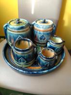 Vlaams Aardewerk : Shaal + potjes, Antiek en Kunst, Ophalen