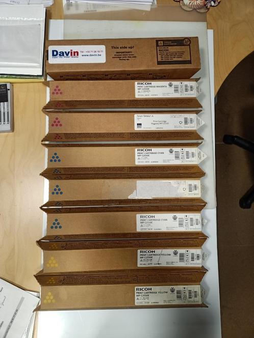 Cartouches toner Ricoh MP C2550E - En lot ou à l'unité, Computers en Software, Printerbenodigdheden, Nieuw, Toner, Ophalen of Verzenden