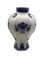 Grote blauw-witte aardewerken vaas - Delftse stijl - 30 cm, Antiek en Kunst, Ophalen of Verzenden