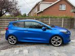 Ford Fiesta St-line, 1498 cc, Blauw, Leder en Stof, Particulier