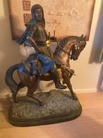 Bronzen ruiter, Antiek en Kunst, Ophalen, Brons