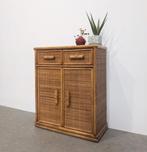 Vintage dressoir van rotan en bamboe, Ophalen