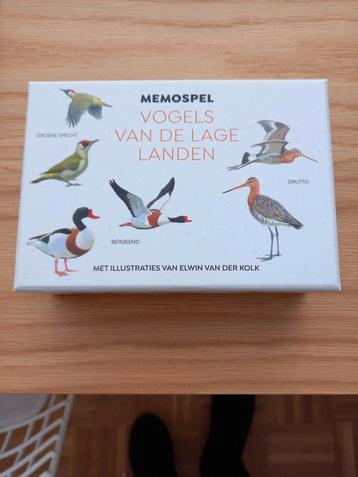 Memo Elwin van der Kolk - Jeu de mémos Birds of the Low Coun