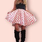 Polkadot rock n roll rockabilly 50s feest rokje recycled, Nieuw, Rok The Party!, Ophalen of Verzenden, Kleding