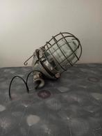 Industriële Poolse hanglamp, Glas, Zo goed als nieuw, Industriële, Polen