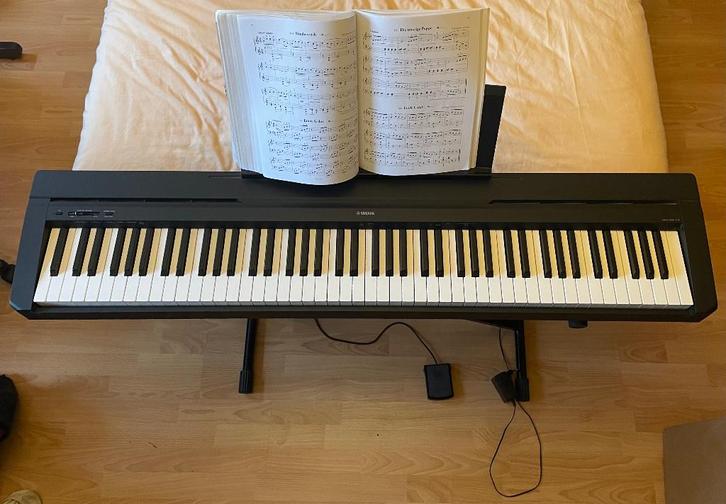 Piano Yamaha p-45, Musique & Instruments, Pianos, Comme neuf, Piano, Noir, Enlèvement
