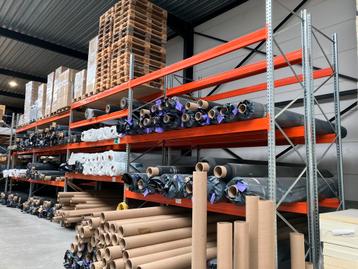 40m zware palletrekken magazijnstellingen beschikbaar voor biedingen