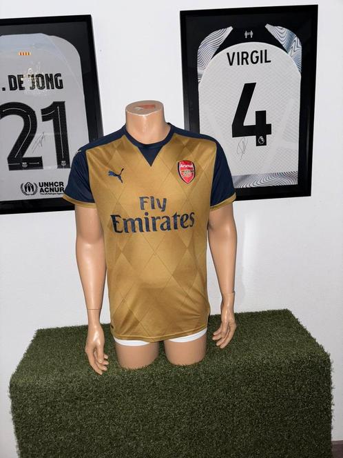 Arsenal uitshirt 2015-2016, Sport en Fitness, Voetbal, Zo goed als nieuw, Shirt, Maat L, Verzenden