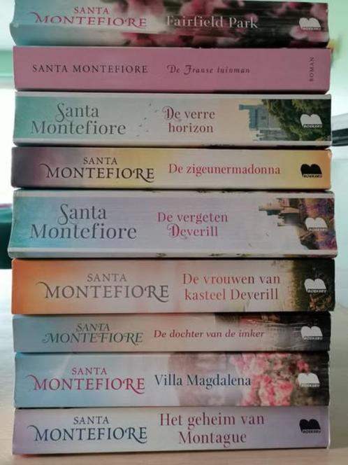 romans van SANTA MONTEFIORE  ... 4 euro p.st., Boeken, Romans, Zo goed als nieuw, Ophalen of Verzenden