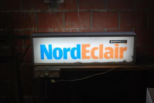 3 enseignes lumineuses (2 nord éclair - 1 la voix du nord ), Verzamelen, Tijdschriften, Kranten en Knipsels, Krant, 1960 tot 1980