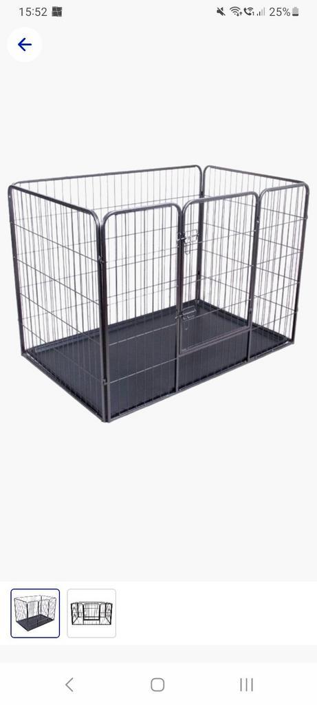 Puppyren 93x63x63 lees beschrijving, Dieren en Toebehoren, Hondenhokken, Nieuw, Hondenkennel, Ophalen