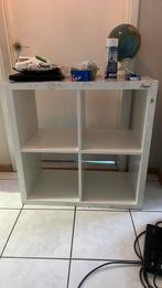 Witte kast met marmer design, Ophalen, Zo goed als nieuw
