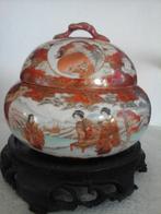Japanse pot/pot porselein Kutani Meiji periode 1900/10, Ophalen of Verzenden