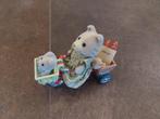 Sylvanian Families 4281 - Maman et enfant sur un vélo, Ophalen, Zo goed als nieuw, Poppenhuispop