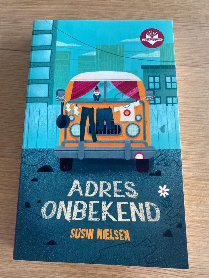 Adres onbekend -  Susin Nielsen, Boeken, Kinderboeken | Jeugd | 13 jaar en ouder, Zo goed als nieuw, Ophalen