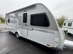 Knaus Scandinavian 590 UK, Caravans en Kamperen, Caravans, Rondzit, Vast bed, 7 tot 8 meter, Bedrijf