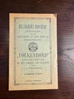 VOLKENBOND Volkendbond, zooals hij moet zijn en niet..., Antiek en Kunst, Ophalen of Verzenden