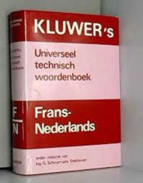 Universeel Technisch Woordenboek|Frans-Nederlands 9020106082, Boeken, Overige Boeken, Zo goed als nieuw, Ophalen of Verzenden