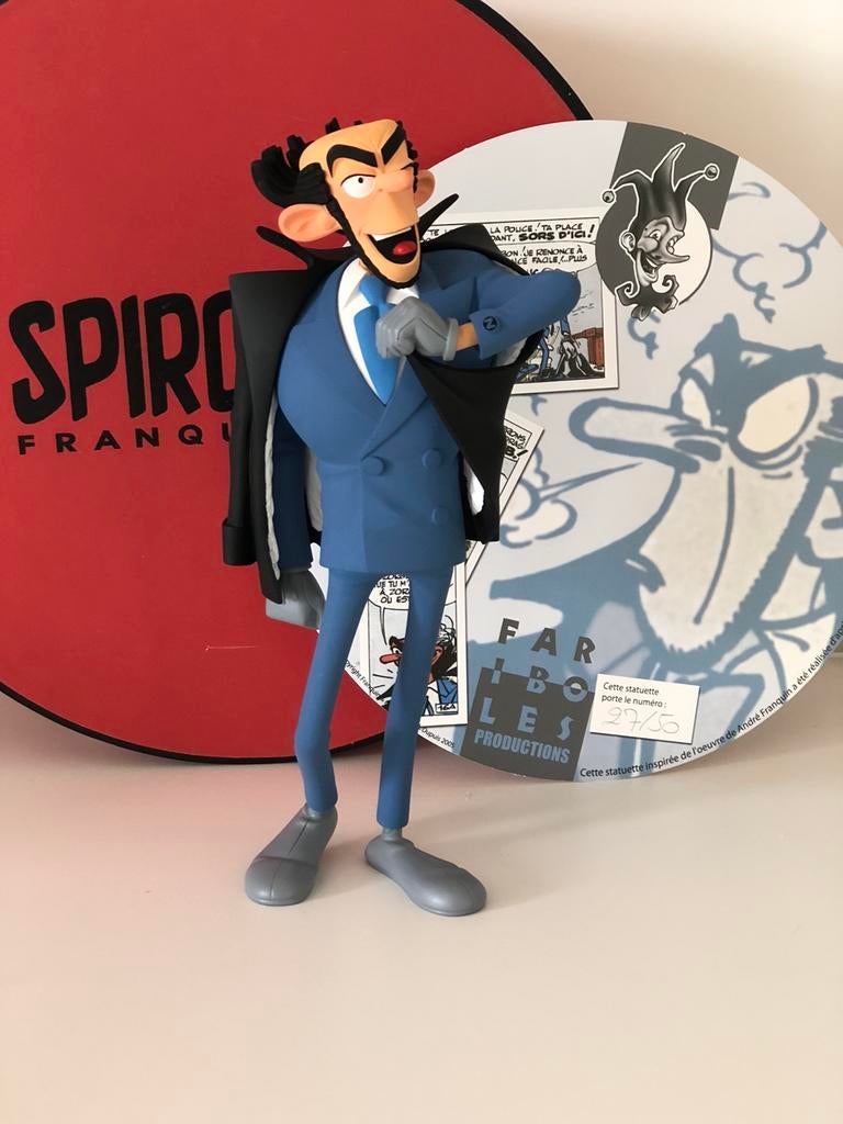 Zorglub version speciale fariboles 50 exemplaires - franquin, Collections, Personnages de BD, Tintin, Enlèvement ou Envoi