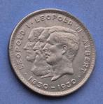 2 Belgas.  1930  pos A.  Albert l, Postzegels en Munten, Ophalen of Verzenden, Overig, Losse munt