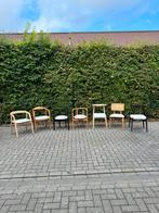 Eetkamerstoelen massief essenhout, Maison & Meubles, Chaises, Enlèvement