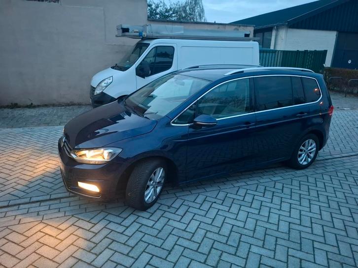 Touran 5T- 1.6 TDI- weinig km- belgische auto, Auto's, Volkswagen, Particulier, Touran, ABS, Adaptieve lichten, Adaptive Cruise Control