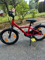 Velo 4-6ans 16 pouces ALU racing fiets 16 inch decathlon, Fietsen en Brommers, Ophalen, Zo goed als nieuw
