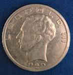 Muntstuk Leopold III 1940 BELGIË - BELGIQUE B, Postzegels en Munten, Verzenden, Zilver, Losse munt, Zilver