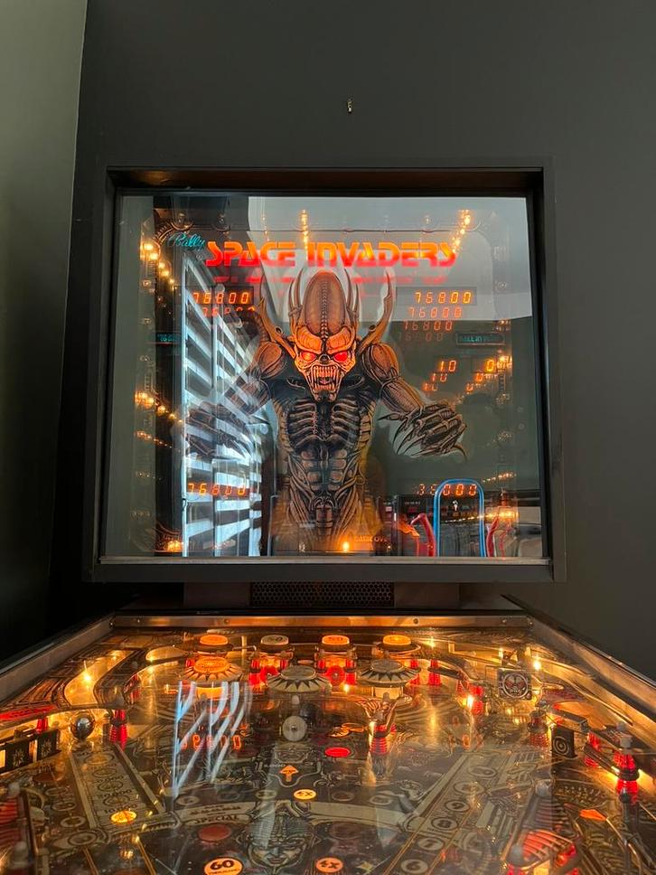 Magnifique flipper Space invaders de Bally 1980, Collections, Machines | Flipper (jeu), Comme neuf, Bally, Enlèvement