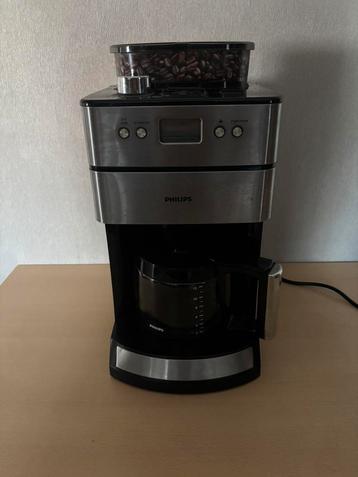 Philips HD7751 Grind & Brew, Café en grains, Utilisé, 4 à 10 tasses, Enlèvement