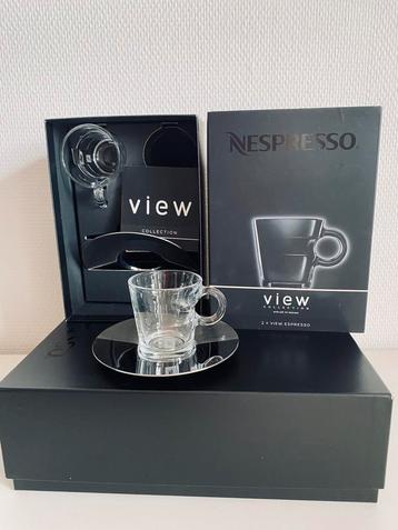 Nespresso ESPRESSO Vieuw  set 2 Cups & Saucers beschikbaar voor biedingen