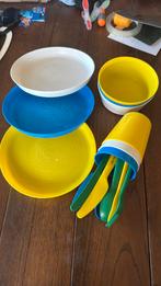 Plastic kinderservies, Ophalen of Verzenden