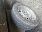 4 aanhangwagen banden met velg 195 50 13c 104, Ophalen, Gebruikt