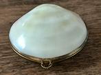 Vintage parelmoeren pillendoosje, Handtassen en Accessoires, Antieke sieraden, Ophalen of Verzenden, Koper