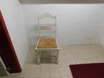 stoelen, Huis en Inrichting, Stoelen, Ophalen, Gebruikt, Wit, Hout