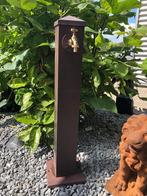 Robinet d'eau stagnante en aluminium brun., Jardin & Terrasse, Pièces d'eau & Fontaines, Enlèvement ou Envoi, Aluminium, Fontaine
