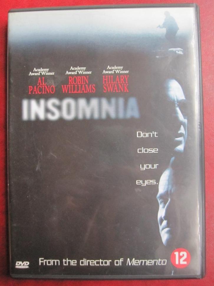 Insomnia (2002), Cd's en Dvd's, Dvd's | Thrillers en Misdaad, Zo goed als nieuw, Actiethriller, Vanaf 12 jaar, Ophalen of Verzenden
