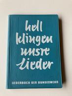 Livre de chant Hell klingen unser lieder (en allemand), Enlèvement ou Envoi, 1945 à nos jours, Comme neuf