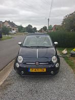 Fiat twinair turbo 1.2 cabrio riva, Auto's, Euro 6, Cabriolet, Blauw, Leder