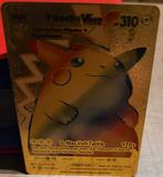 Pikachu Vmax (044/185) - gouden kaart, Ophalen of Verzenden, Zo goed als nieuw, Losse kaart