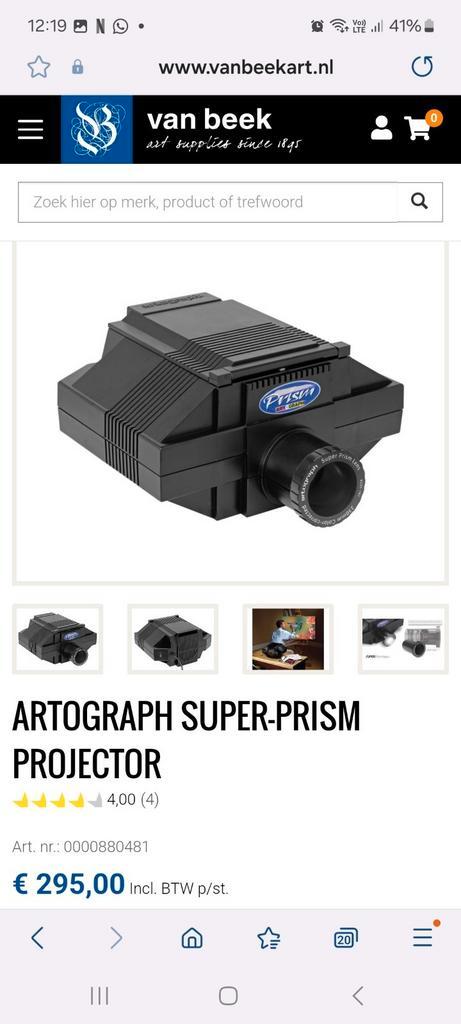 artograph super prism projector, Hobby & Loisirs créatifs, Hobby & Loisirs Autre, Neuf, Enlèvement