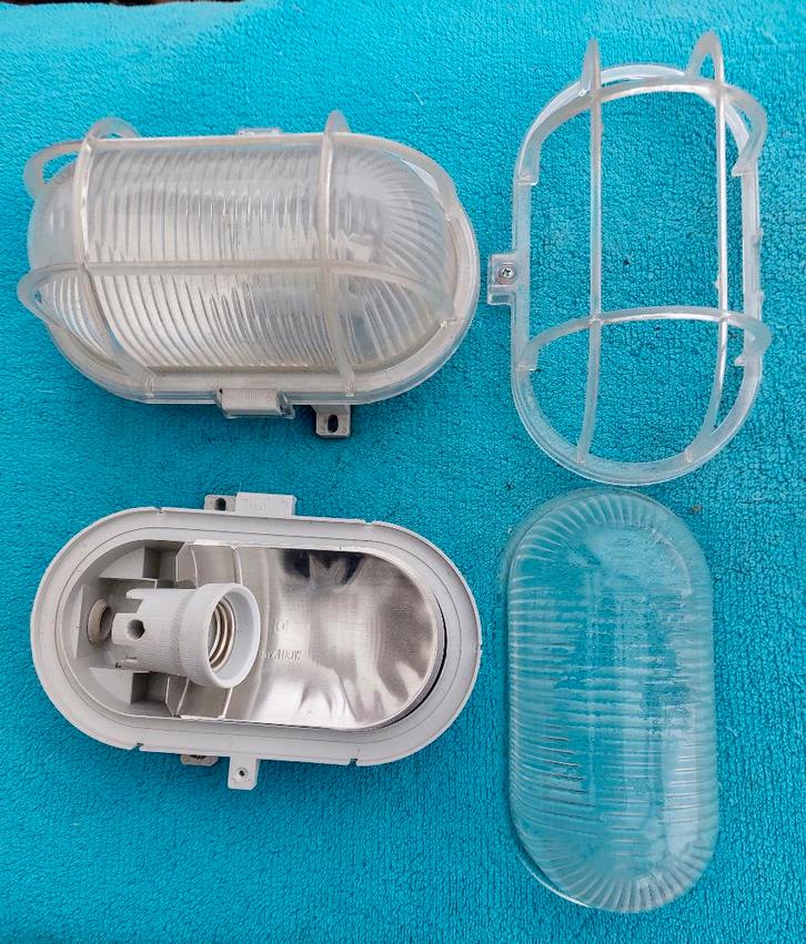 Hublots met keramische E27 fitting., Bricolage & Construction, Électricité & Câbles, Comme neuf, Autres types, Enlèvement ou Envoi