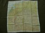 USAAF, WW2, escape map sheet C & D., Verzamelen, Militaria | Tweede Wereldoorlog, Ophalen of Verzenden, Luchtmacht, Overige typen
