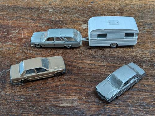 Set 1:43 Peugeot x 3 & caravan Paronamic, Hobby en Vrije tijd, Modelauto's | 1:43, Gebruikt, Norev, Ophalen of Verzenden