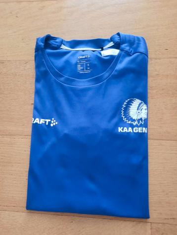 KAA Gent Tshirt blauw maat S beschikbaar voor biedingen