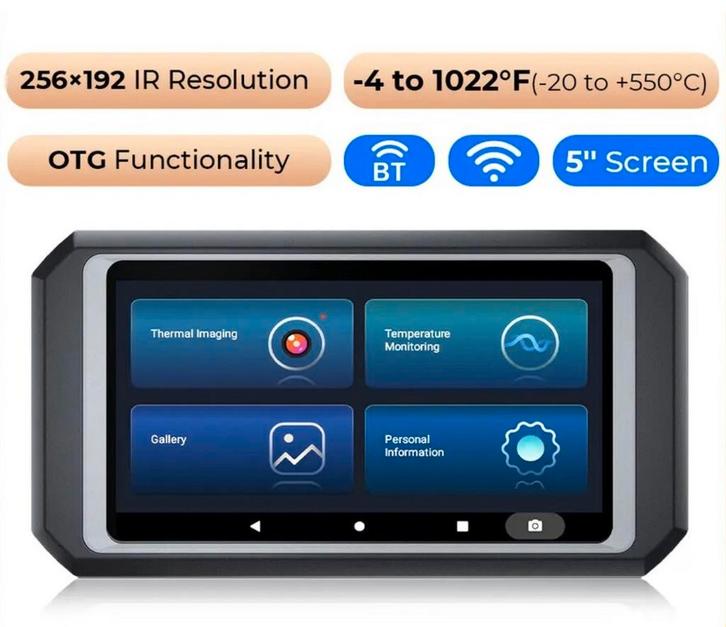 Topdon Tc003 Warmtebeeldcamera Irresolutie Wifi Android, Auto diversen, Autogereedschap, Nieuw, Ophalen of Verzenden